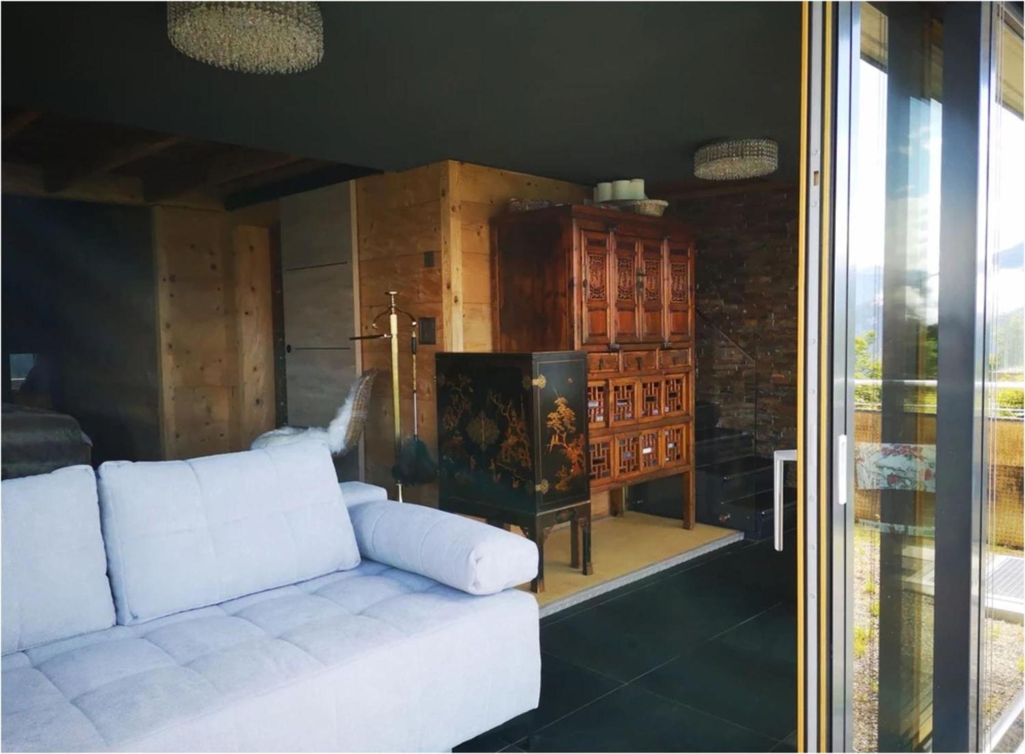 Chalet With View Of The Mountains And The Thun Lake Sigriswil Extérieur photo