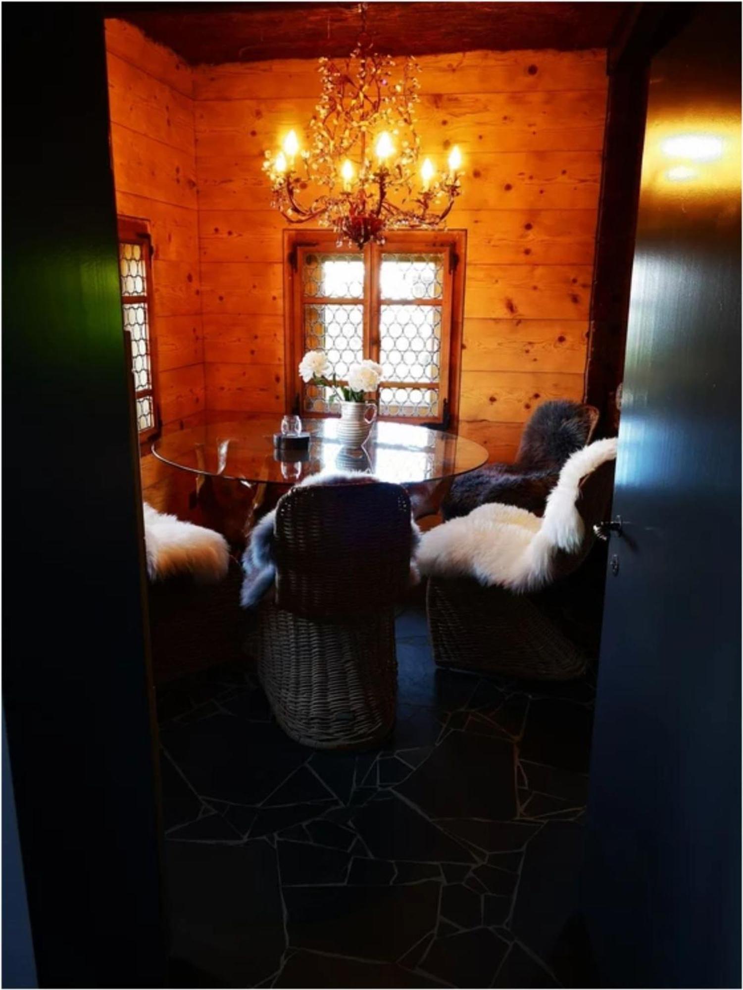 Chalet With View Of The Mountains And The Thun Lake Sigriswil Extérieur photo