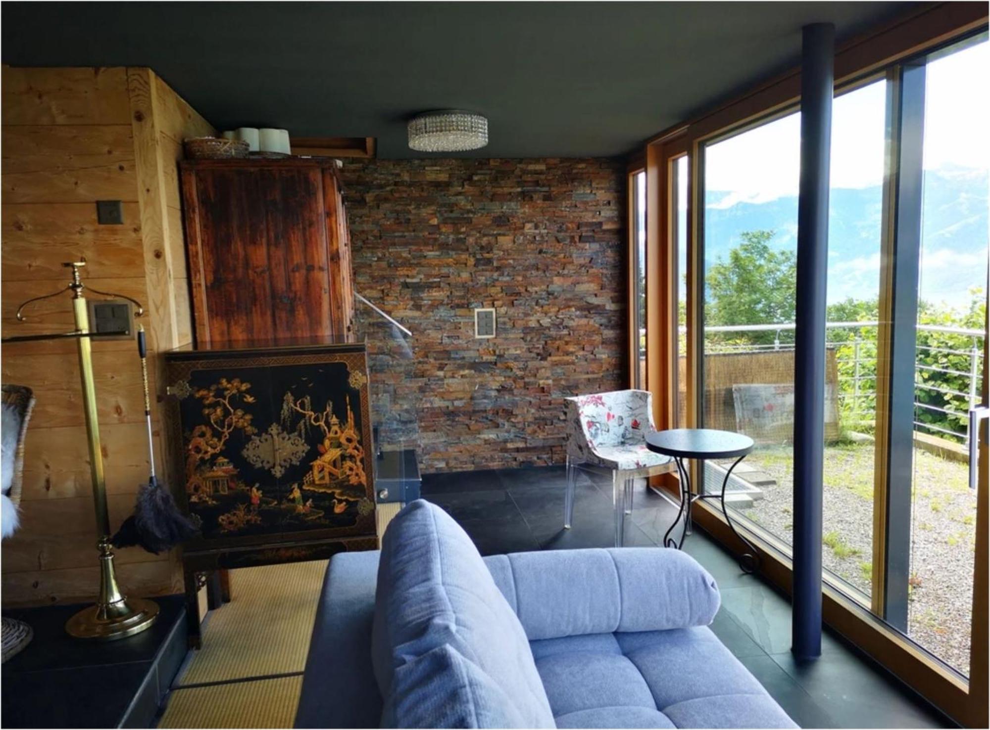 Chalet With View Of The Mountains And The Thun Lake Sigriswil Extérieur photo